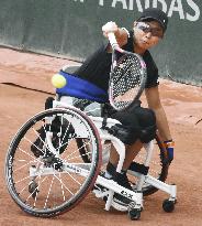 Tennis: French Open women's wheelchair final