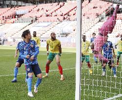 Football: Japan-Cameroon friendly