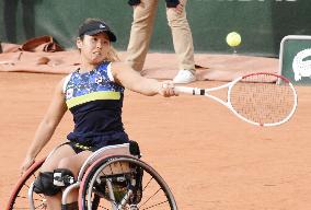 Tennis: French Open women's wheelchair doubles final