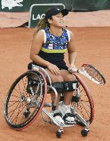 Tennis: French Open women's wheelchair doubles final