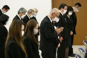 Japan marks 1 year since deadly Typhoon Hagibis