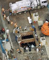 Man buried alive at constriction site near Tokyo