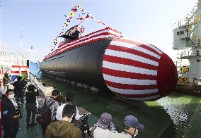 Japan's new submarine Taigei