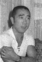 Novelist Mishima