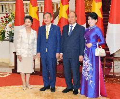 Japan PM Suga in Vietnam