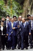 Japan PM Suga in Vietnam