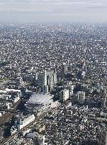 Saitama urban district near Tokyo