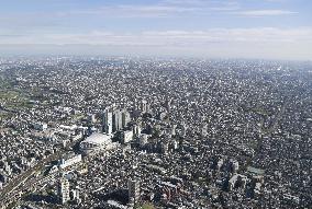 Saitama urban district near Tokyo