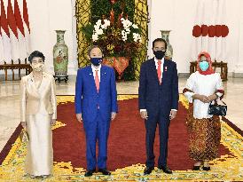 Japan PM Suga in Indonesia