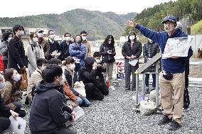 Storytelling event on 2011 northeastern Japan disaster