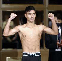 Boxing: Weigh-in for WBA title bout