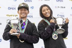 Surfing: Japan Open winners Ohara, Maeda