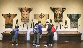 Exhibition of Ainu handicrafts