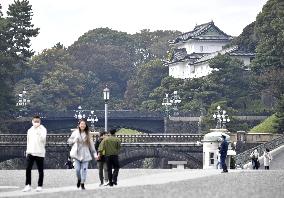 Day before crown prince proclamation ceremonies