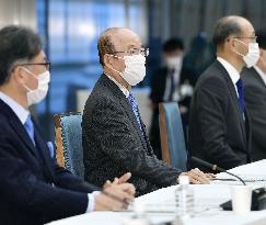 Meeting of anti-coronavirus panel for Olympics