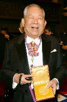 Japanese scientist Masatoshi Koshiba