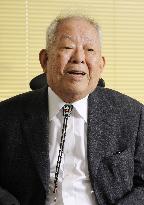 Japanese scientist Masatoshi Koshiba