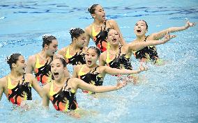 Artistic swimming: Japanese championships