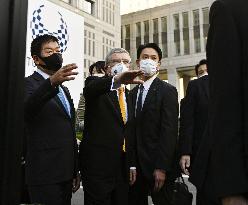 IOC President Bach in Tokyo