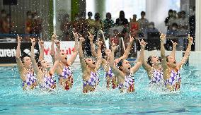 Artistic swimming: Japanese championships