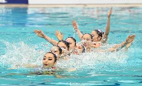 Artistic swimming: Japanese championships