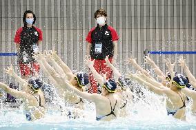 Japan artistic swimming head coach Imura