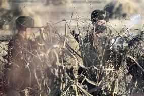 N. Korean border area with China