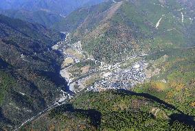 Dam construction plan in southwestern Japan