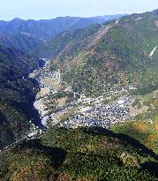 Dam construction plan in southwestern Japan