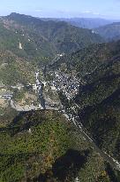 Dam construction plan in southwestern Japan