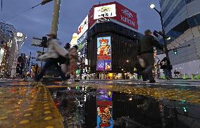 Spread of coronavirus in Japan