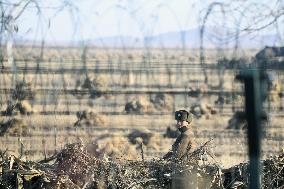 N. Korean border area with China