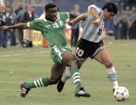 Diego Maradona at 1994 World Cup in U.S.