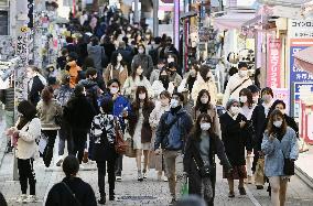 Scene of Tokyo amid coronavirus pandemic