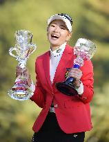 Golf: Erika Hara wins Ricoh Cup