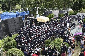 Anti-establishment demonstration in Thailand