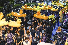 Anti-establishment demonstration in Thailand