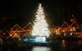 Christmas tree in Hakodate