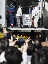 Hayabusa2 capsule returns to Japan