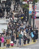 Coronavirus surge in Japan