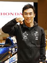 IndyCar driver Takuma Sato