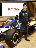 IndyCar driver Takuma Sato