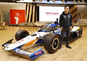 IndyCar driver Takuma Sato