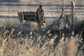 N. Korean border area with China