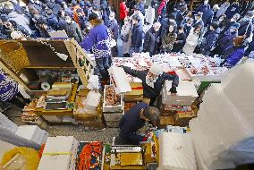 Year-end shopping in Tokyo amid coronavirus pandemic