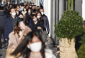 Coronavirus surge in Japan