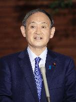 Japan PM Suga