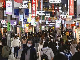 Tokyo scene amid coronavirus pandemic