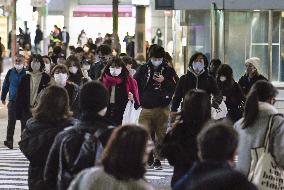 Tokyo scene amid coronavirus pandemic