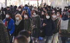 Tokyo scene amid coronavirus pandemic
